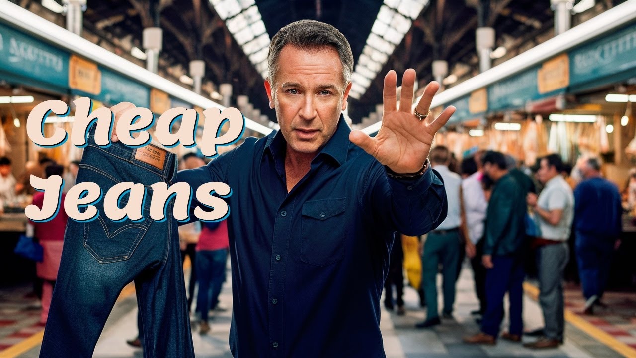 Jeans Market Guangzhou China  4K