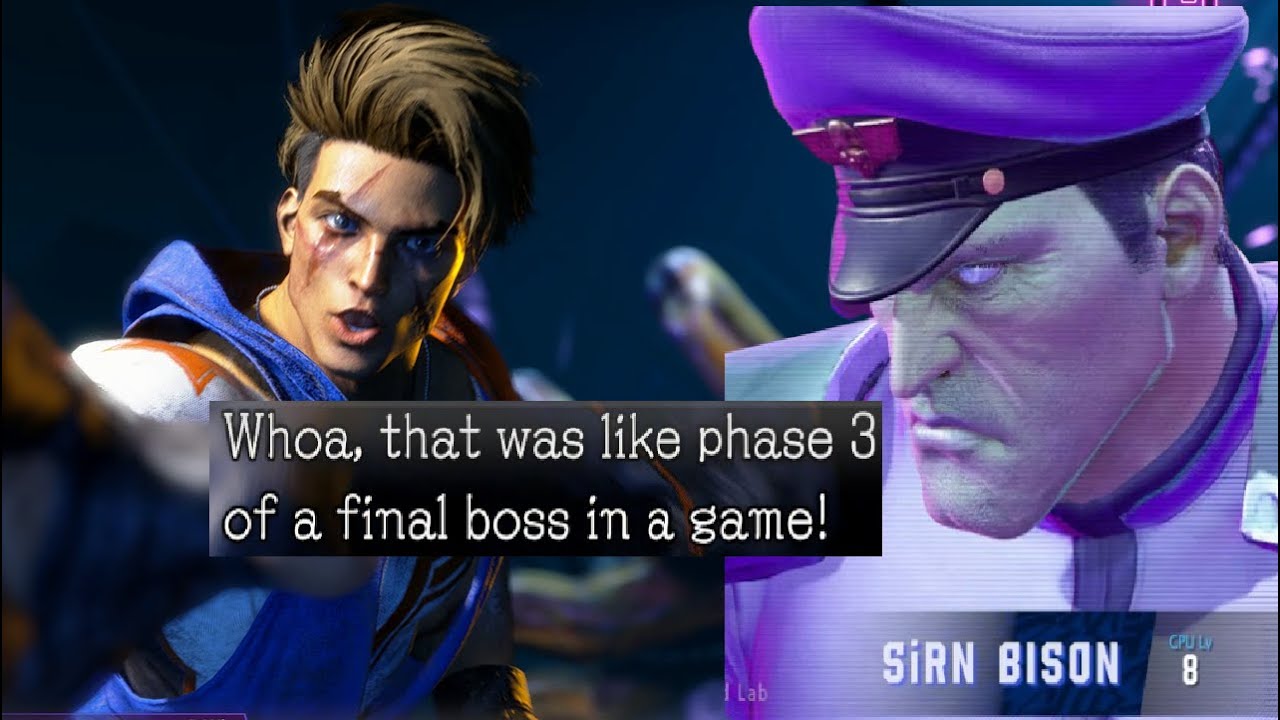 Street Fighter 6 - All Characters Win Quotes against SiRN Bison