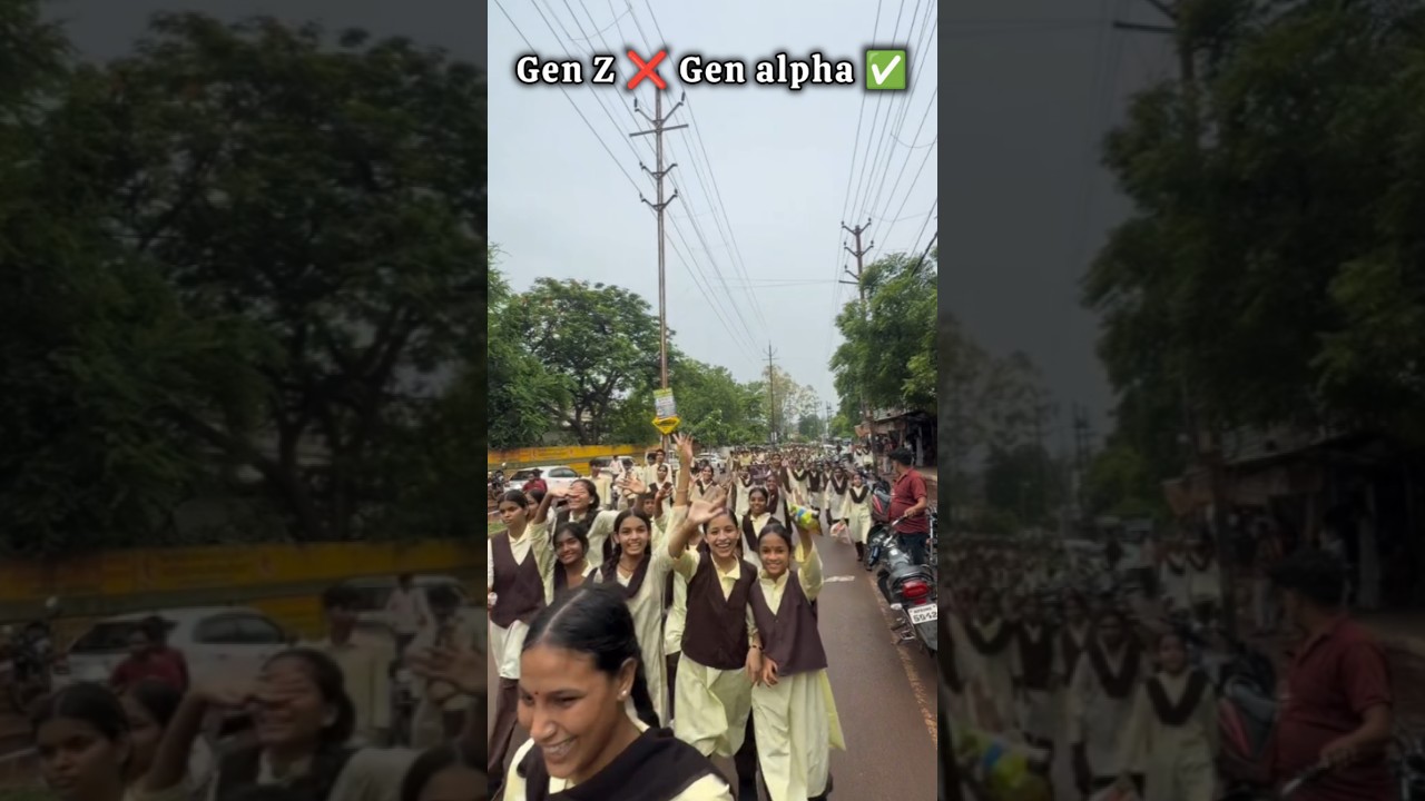 Gen Z ❌ Gen Alpha ✅ These Kids Are Built Different! 😂 #genalpha #protest #seojunprajapati