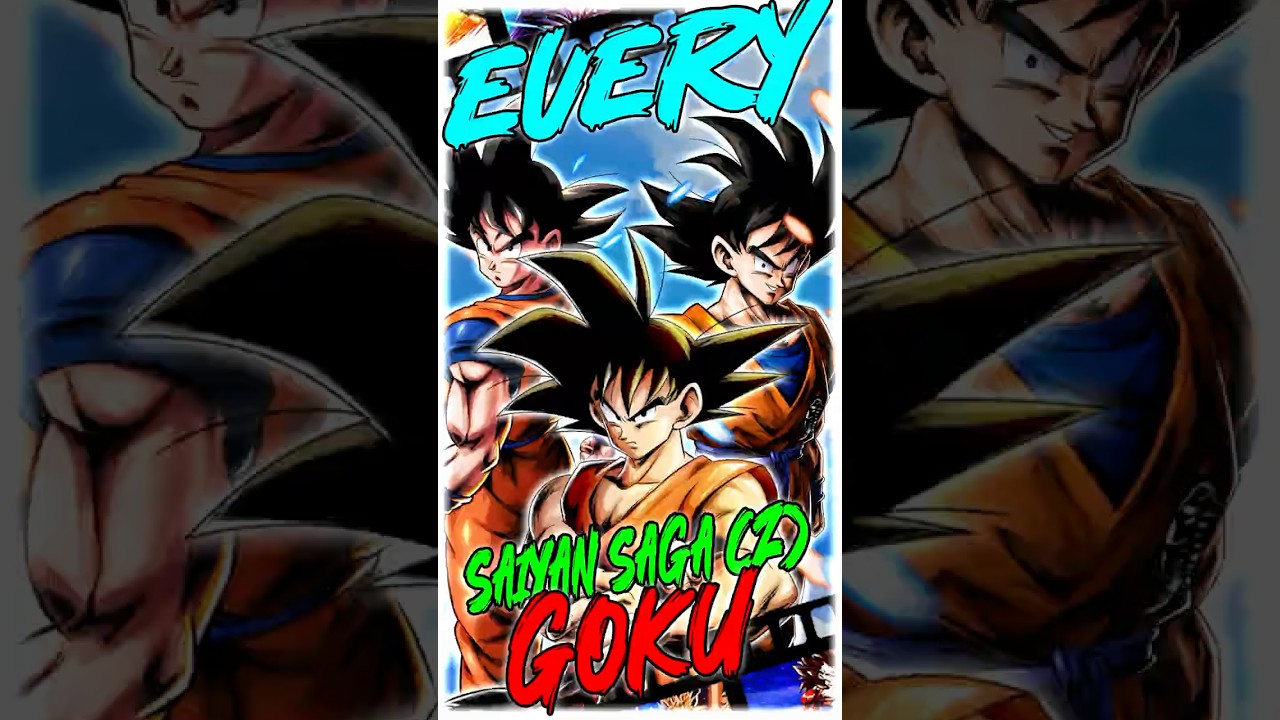 Rating EVERY Saiyan Saga Goku Unit from WORST to BEST