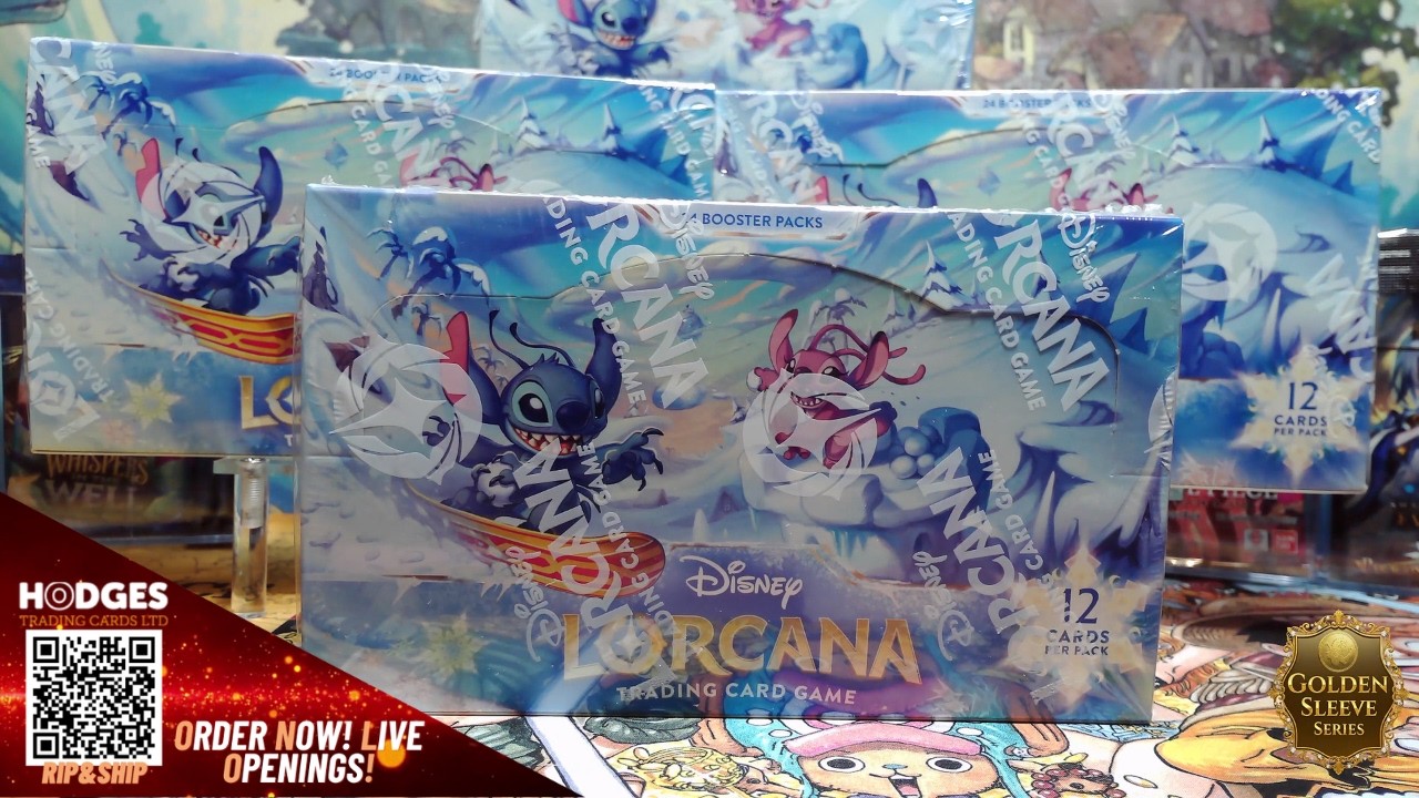 Disney Lorcana WinterSpell Box Opening