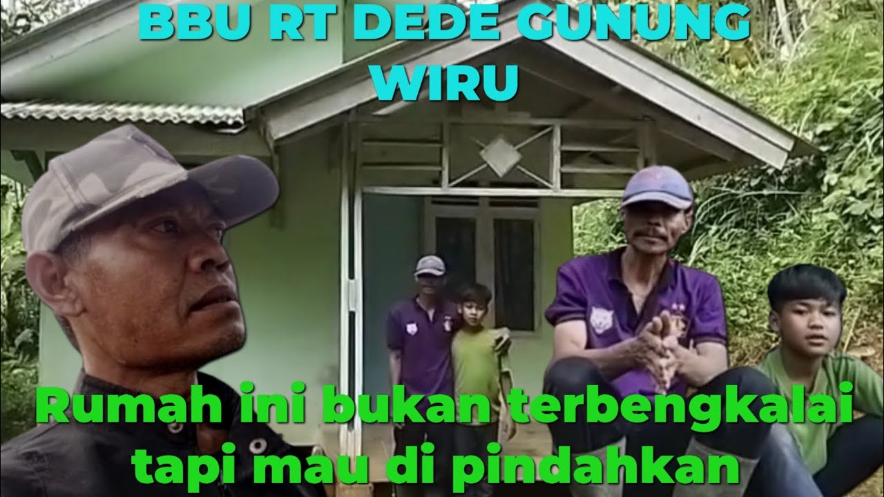 RUMAH INI BUKAN TERBENGKALAI TAPI MAU DI PINDAHKAN 