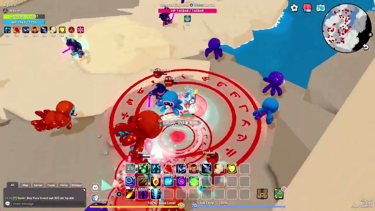 Meteor Caster Weaver nexus farm