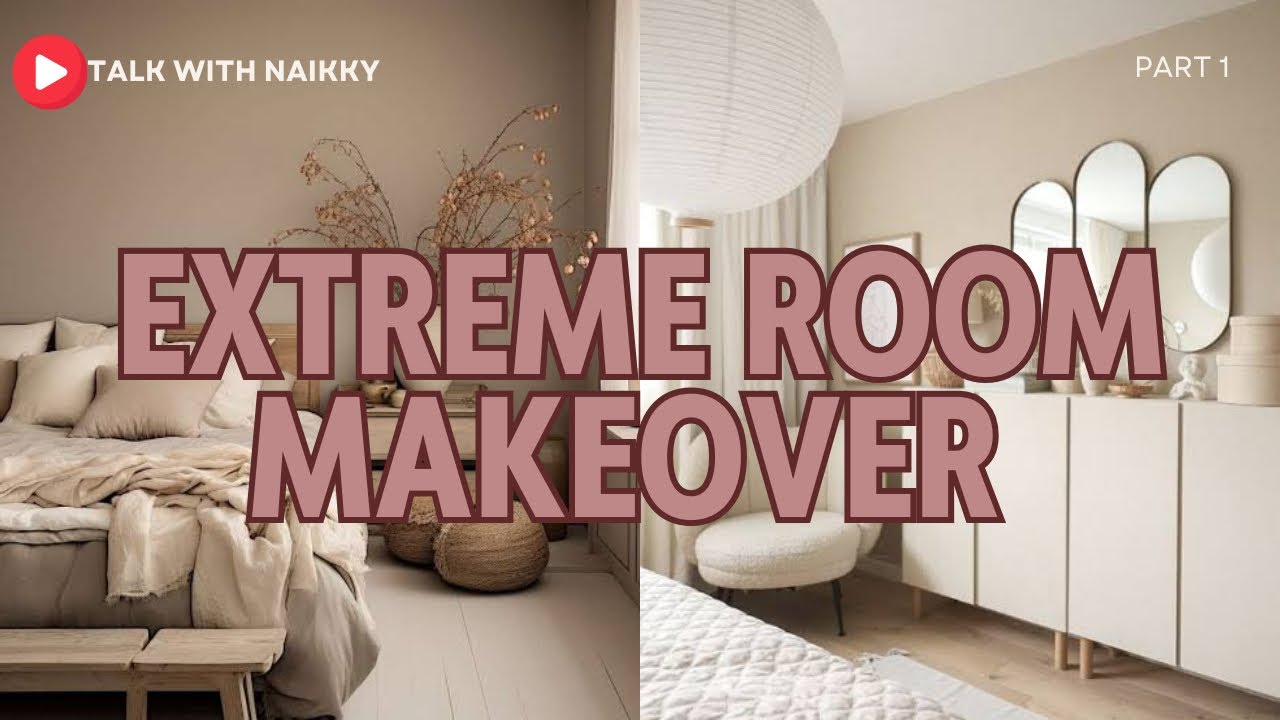 My Lagos Apartment Room Makeover | Watch the Progress | Part 1 #vlog #roommakeover #aesthetic