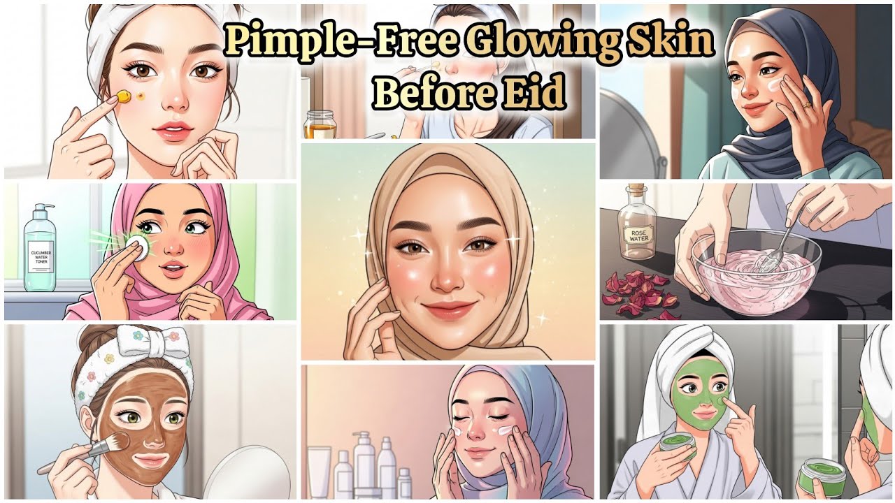 Eid Glow Up✨: Clear Skin Without Parlour Treatments!