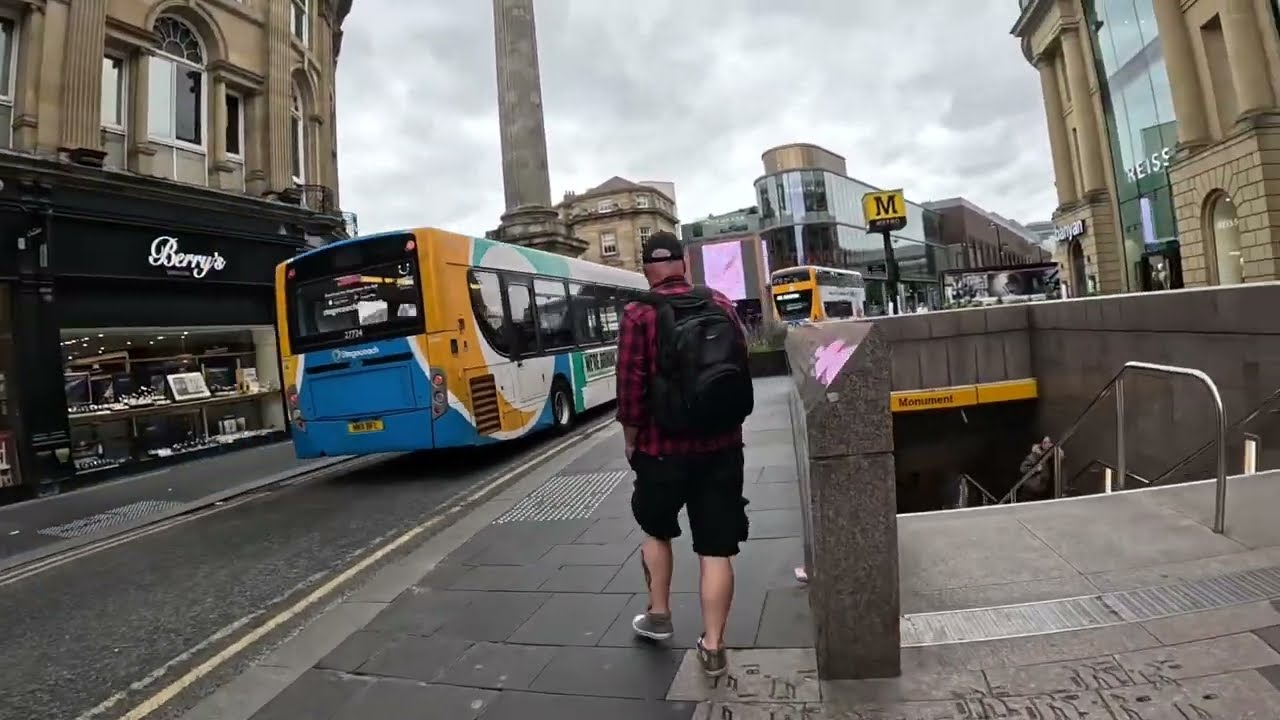 Newcastle City Centre Walk Around, July 2025