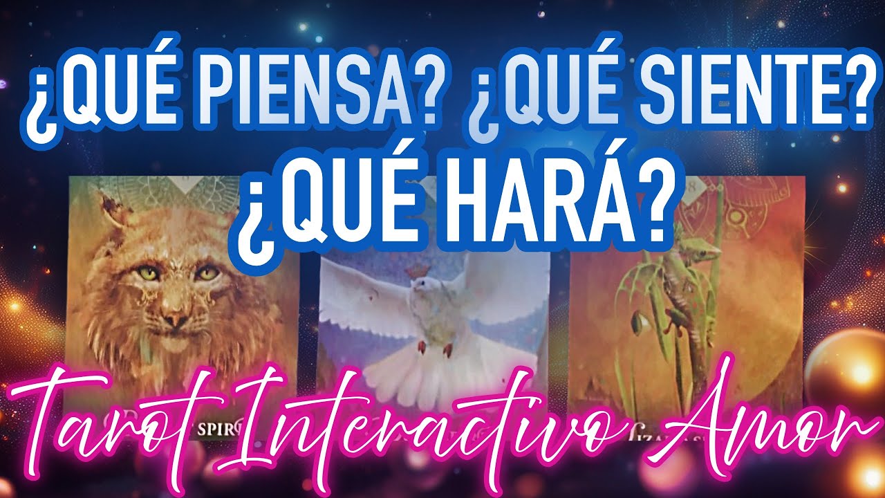 ✨ Tarot Amor: Qué piensa, qué siente y qué hará tu persona específica con respecto a vos ✨
