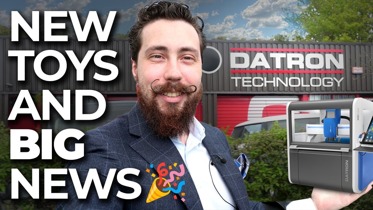 Демонстрация кубика Datron M8 и несколько интересных новостей! | bit-tech