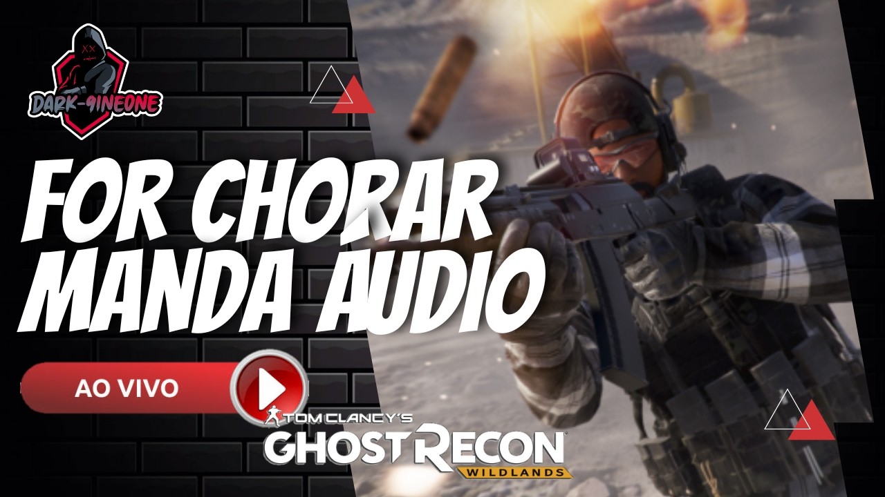 LIVE |FOR CHORAR MANDA AUDIO - GR WILDLANDS PVP - PS4