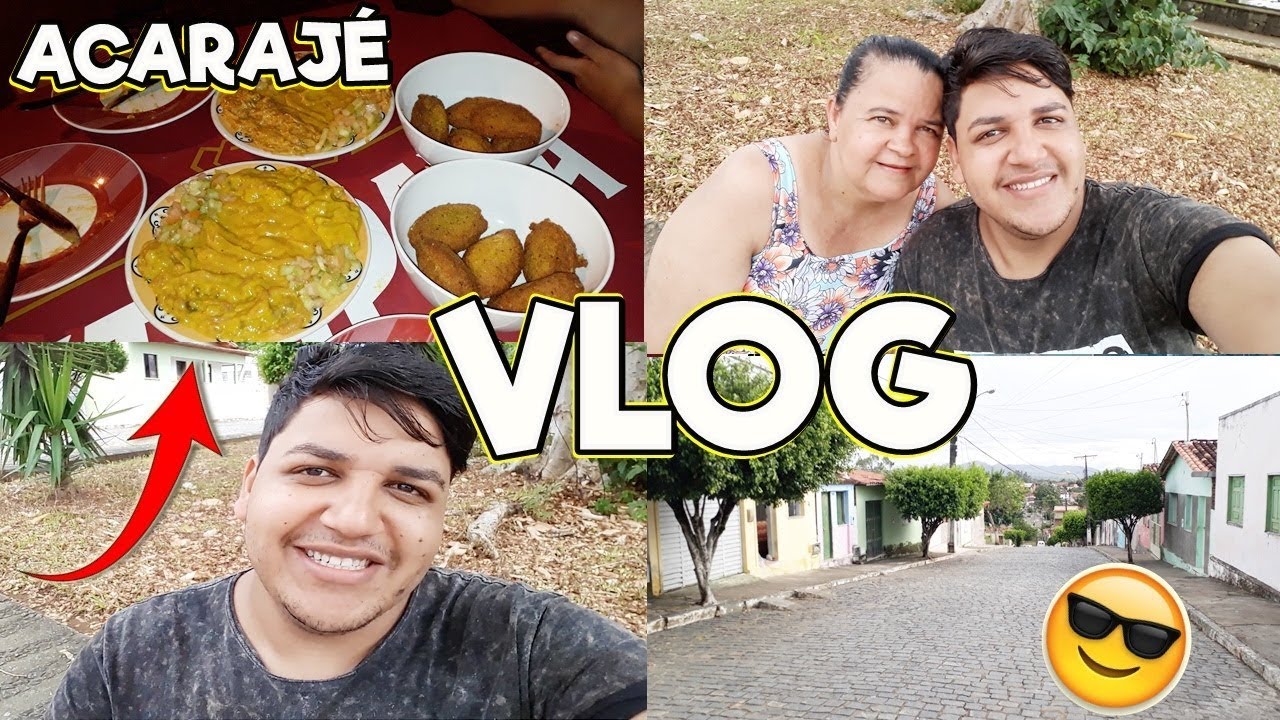 VOLTEI PARA BAHIA - COMI ACARAJÉ 😍+ TOUR PELA MINHA CIDADE