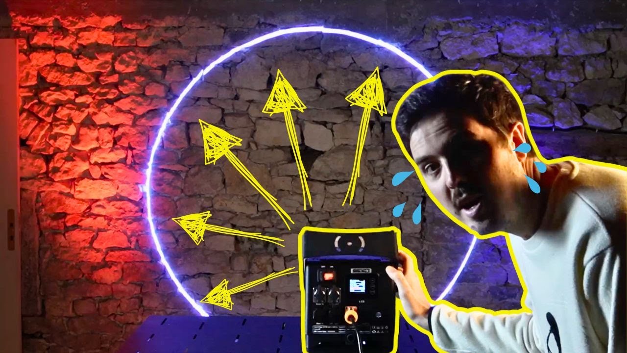 Ce laser est ULTRA PUISSANT et résistant à la pluie ! (SHEHDS Waterproof 6W RGB Animation Laser)