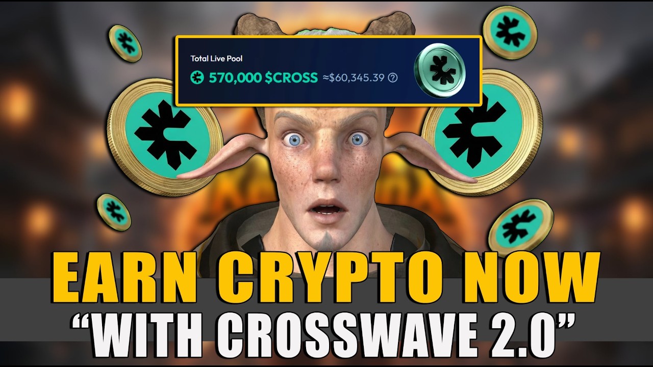 Как заработать криптовалюту с помощью CrossWave 2.0