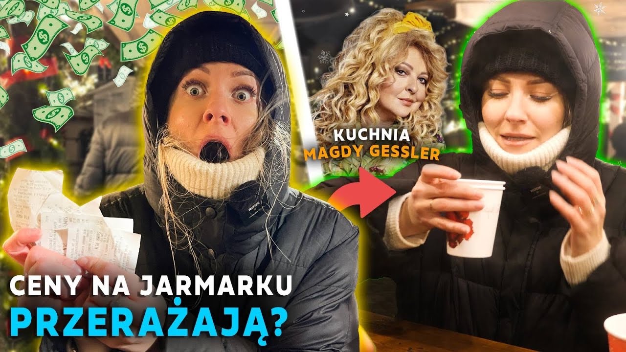 WYDAŁAM 400 ZŁ NA JARMARKU BOŻONARODZENIOWYM?! 🤯 *warszawskie ceny 🥶*