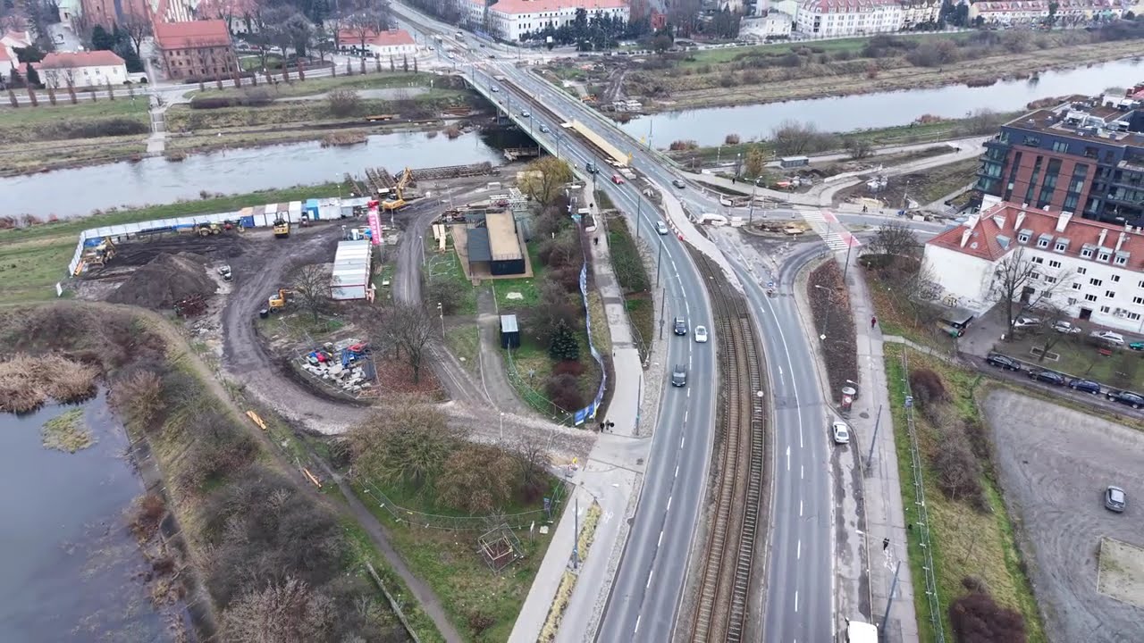 Most Bolesława Chrobrego 14 grudnia 2025