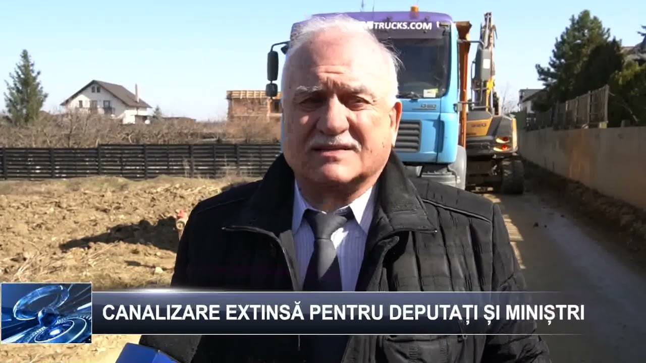 Canalizare extinsă pentru deputați și miniștri 13 martie 2026 TELE`M Botoșani