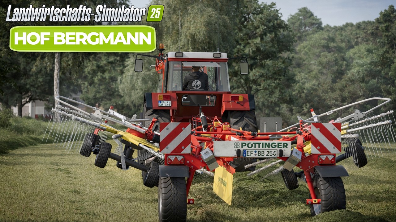 CoursePlay, Autodrive & Grünland 💚 | Hof Bergmann | #8 | LS25