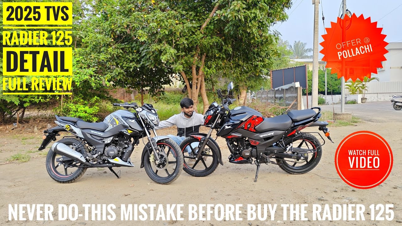 2025 TVS Raider 125 – Real Mileage, Power & New Features! 😳🔥Must-Watch Tamil Review #motovlog #viral