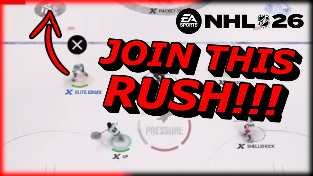 Разбор игрового процесса защитной клубной команды в NHL 26 EastHoll