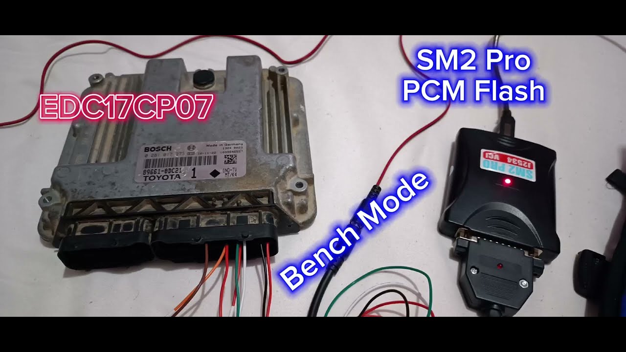 EDC17CP07_Scanmatik SM2 Pro PCM Flash_Bench Mode Read Write.