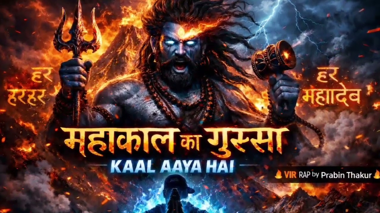 हाकाल का गुस्सा – Kaal Aaya Hai ⚡ | Desi Mahadev Rage Rap | #Rudraflow #sanatanrap #rap 