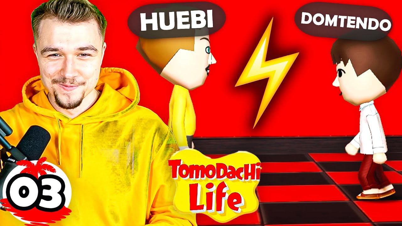 Domtendo und Huebi treffen aufeinander 🏝 Tomodachi Life #3