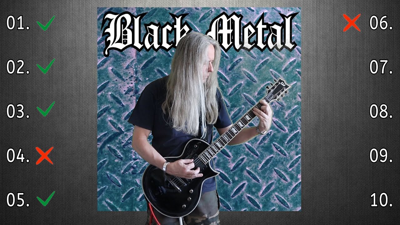 If You Know All These Bands You ARE Black Metal