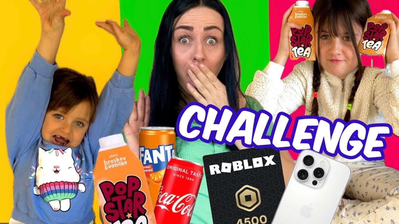 KDO VYHRAJE 4500 ROBUXU A IPHONE?? 🔥A kdo bude dělat to nejhorší?? 😢|  Drink challenge  ✨