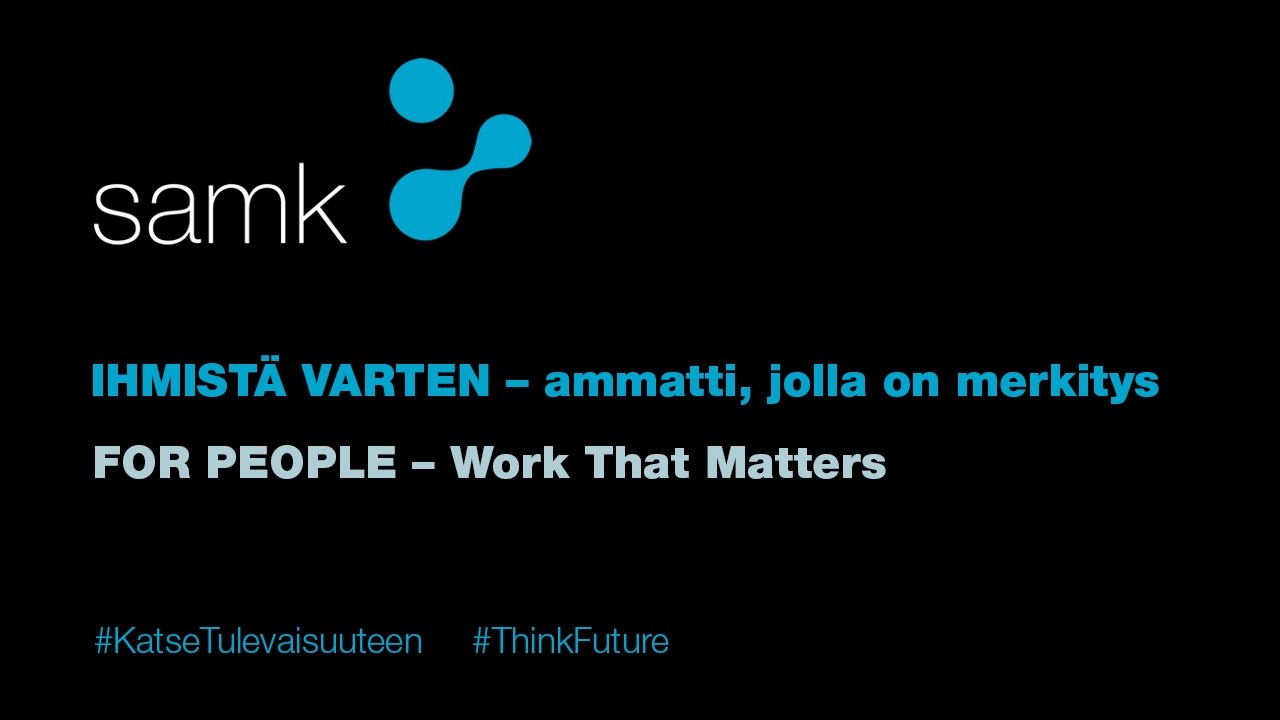 Ihmistä varten. Vodcast. Jakso 1 / For people. Vodcast. Episode 1