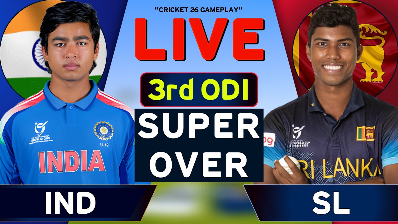 🔴Live: India A Vs Sri Lanka A Tri Series 3rd Match Live | SL vs IND Match | super over Live