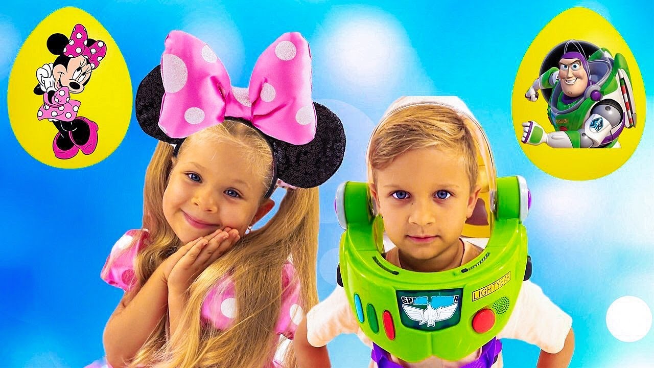 Diana và Câu chuyện đồ chơi mới với những quả trứng bất ngờ khổng lồ