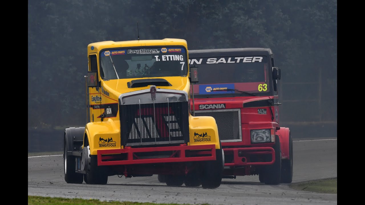 NZ super truck racing Teretonga 2024 race 1 crash