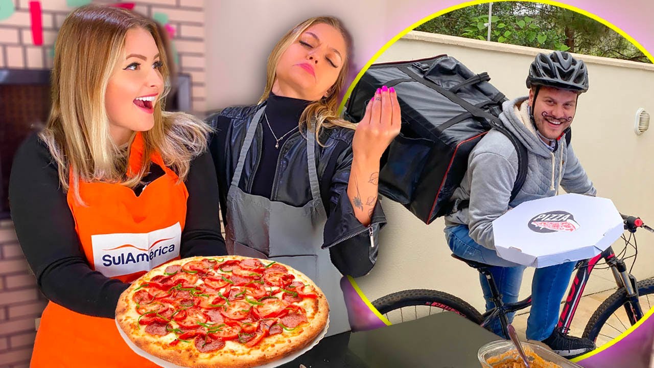 Transformei nossa CASA em uma PIZZARIA🍕‹ Morgana Santana ›