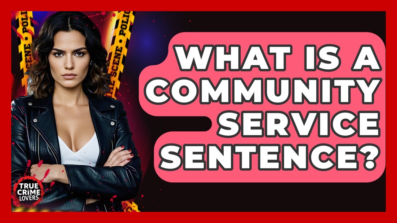 What Is A Community Service Sentence? - True Crime Lovers