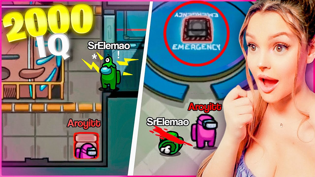 La MEJOR JUGADA de 2000 IQ ! ODIO el TIMING en Among Us ! Aroyitt