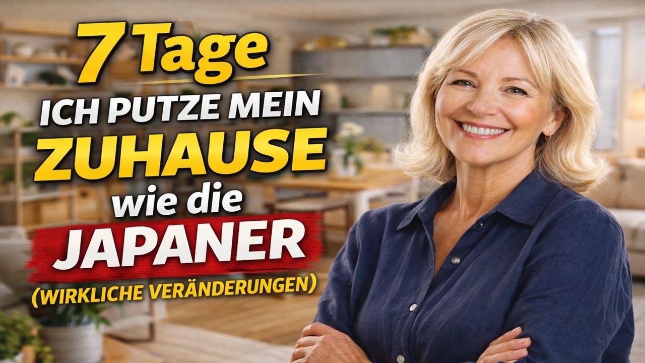 Ich bin 50 und habe 7 Tage wie die Japaner geputzt – jetzt verstehe ich mein Sammeln