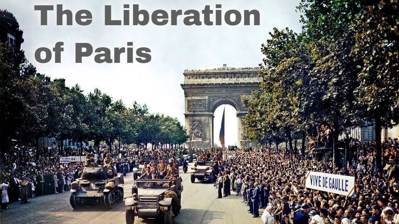 25th August 1944: Liberation of Paris as the Nazi German garrison surrenders the city to the Allies