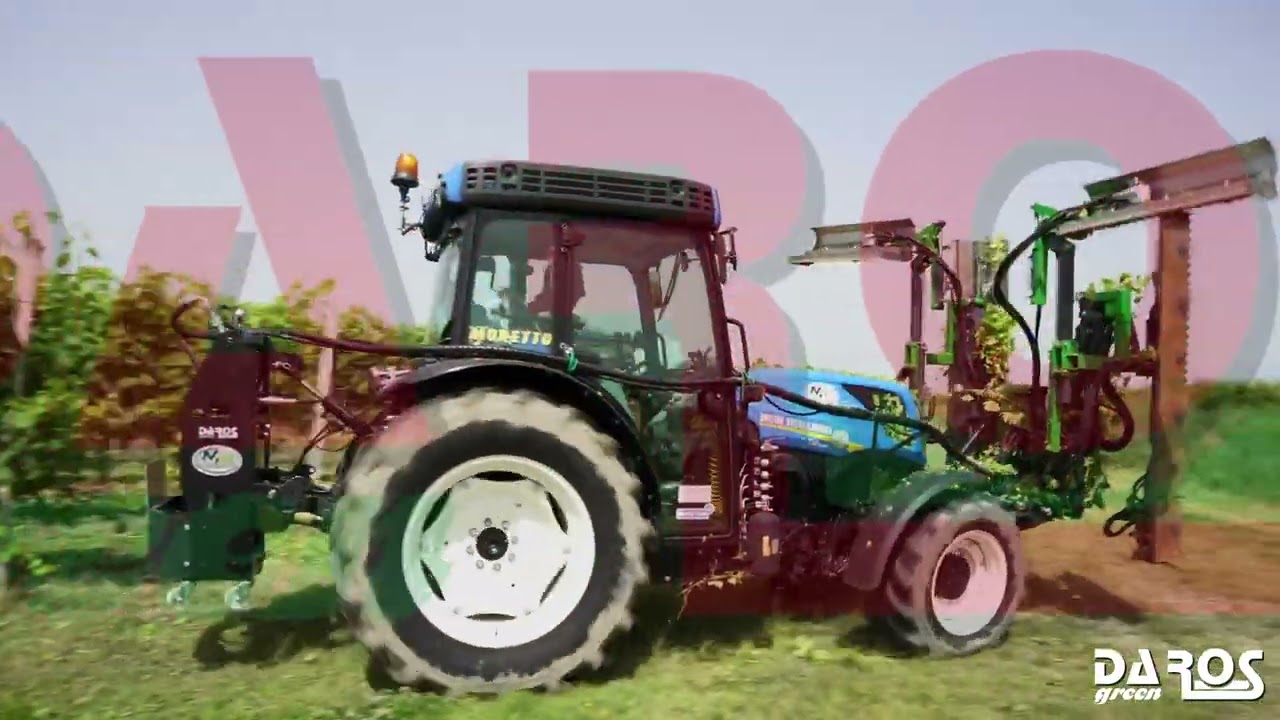 DA ROS GREEN Cimatrice doppia a coltelli