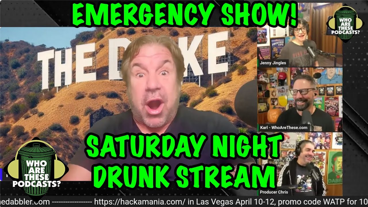EMERGENCY SHOW 1.18.26 - Drunk Stuttering John Stream