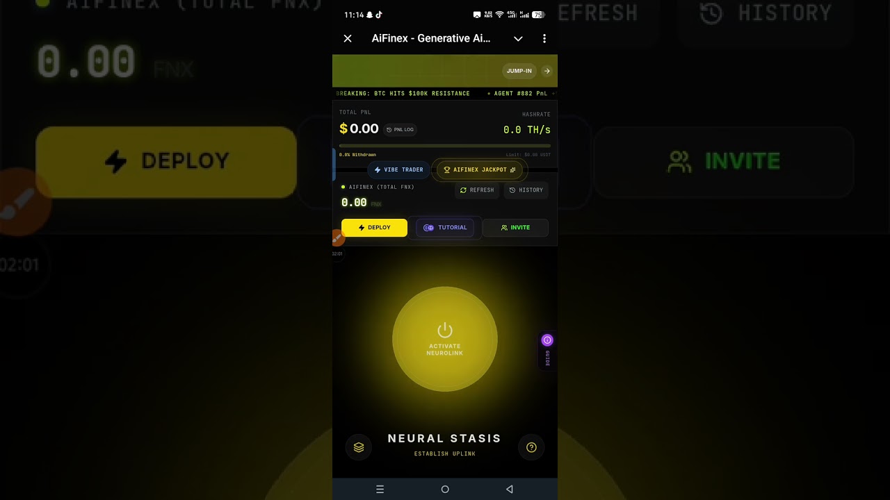 No minimum withdrawal instant withdrawal how to withdraw and how to start making profit from AiFineX