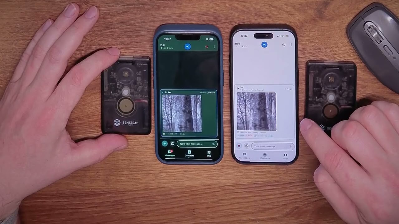 MeshCore SAR: Field Messaging with Voice and Images