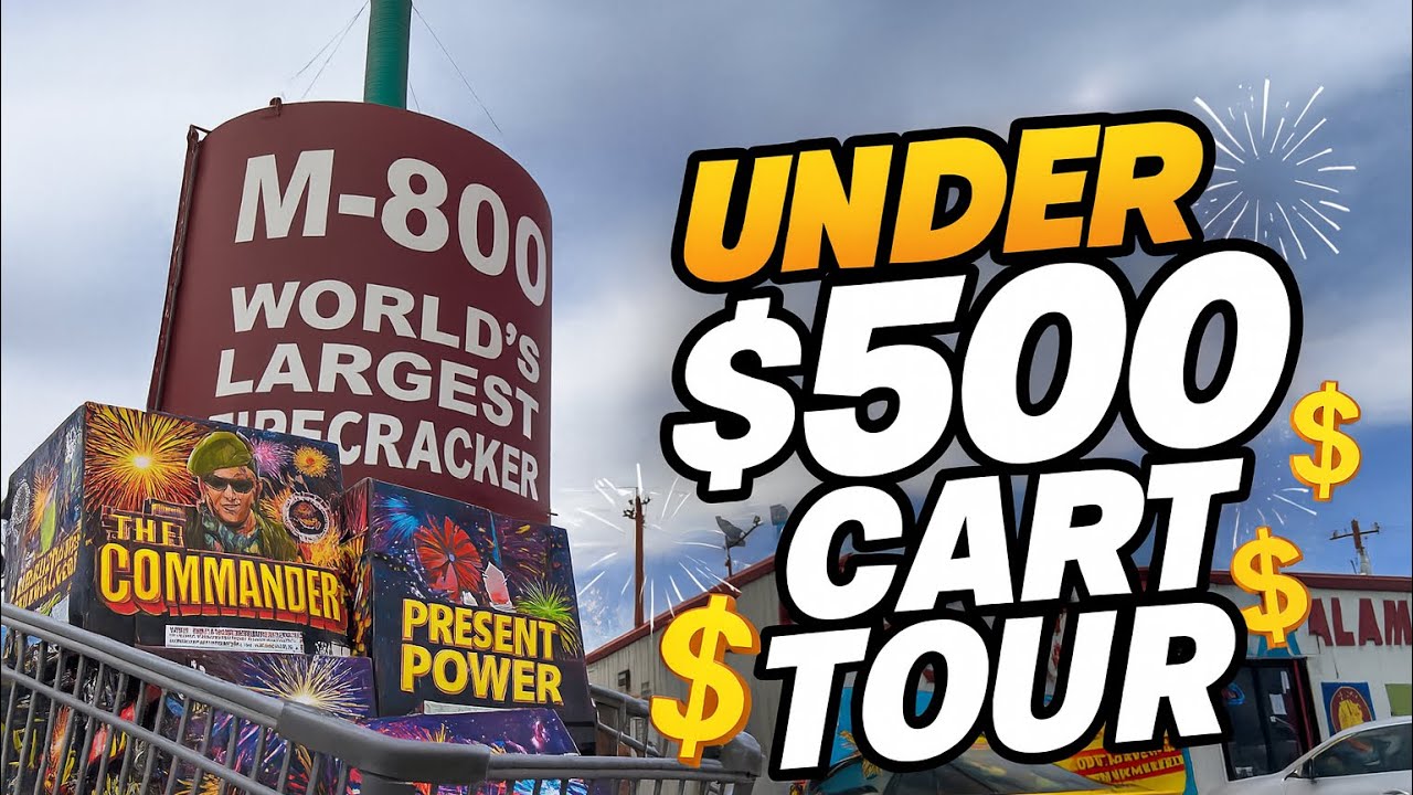 What You Can Get at Alamo Fireworks for Under $500!
