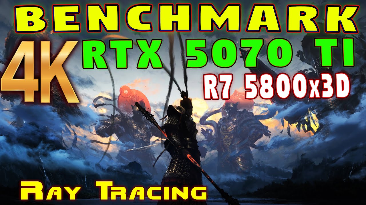 [4K Benchmark ] Black Myth: Wukong (UE 5)| RTX 5070 Ti / R7 5800x3D | DLSS 4, Frame-Gen, Ray Tracing