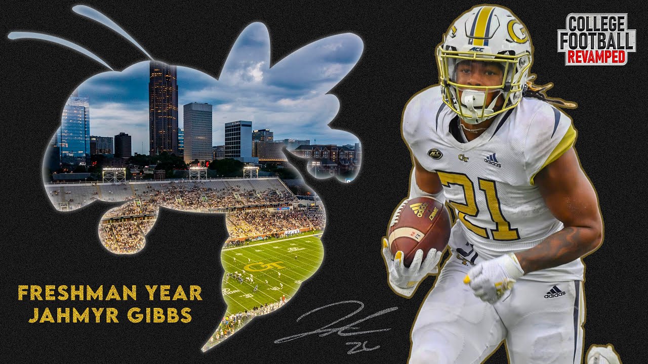 I Revisit Freshman Year Jahmyr Gibbs In CFB Revamped!!!