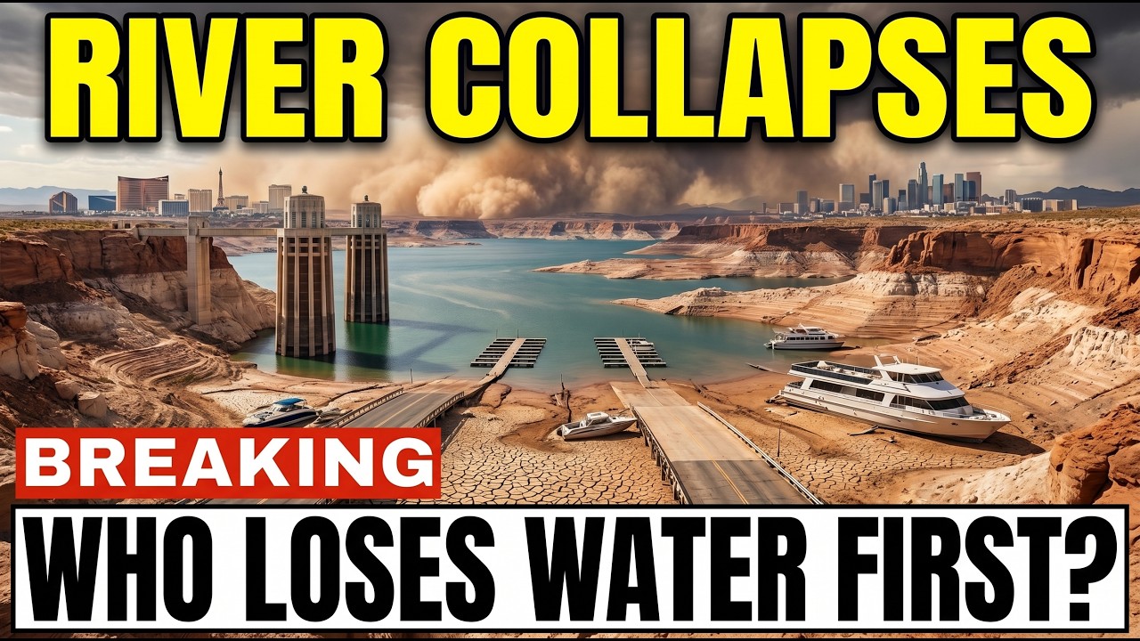 Colorado River COLLAPSES To Record Lows &mdash; Which Major City Loses Water First?
