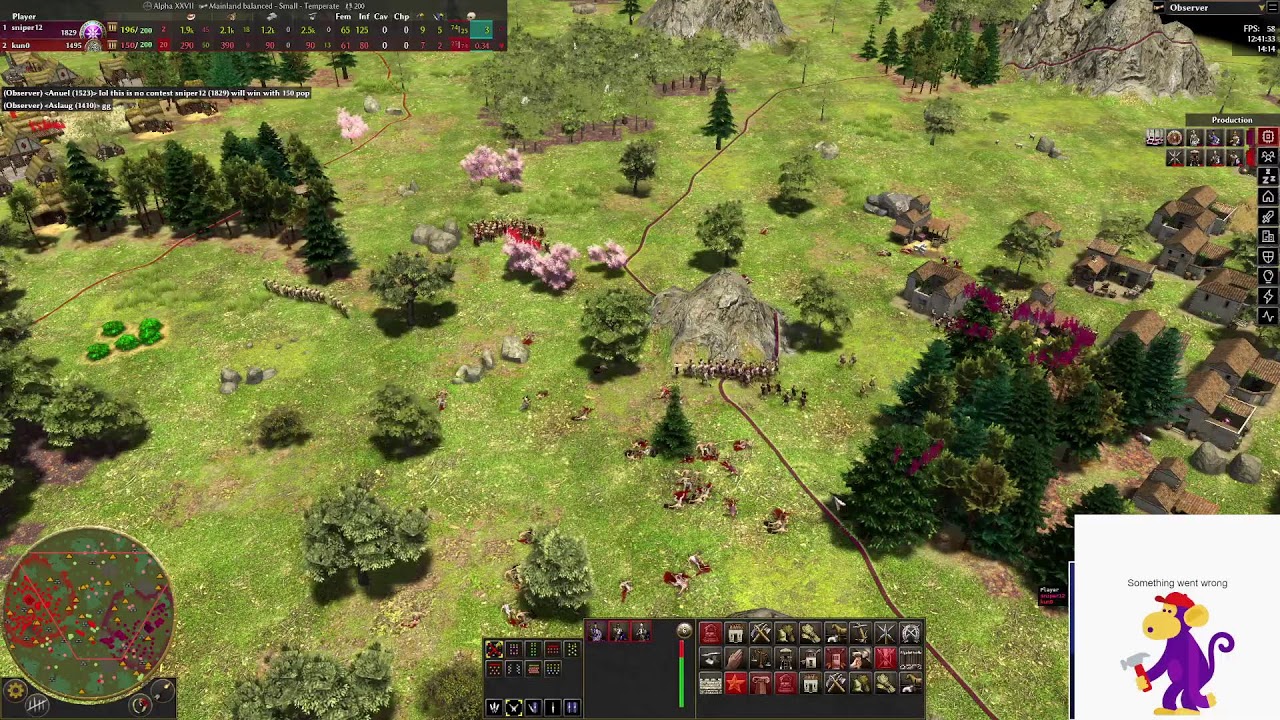 matias V kun0 - game 1 round 2 of the 0 A.D. tournament