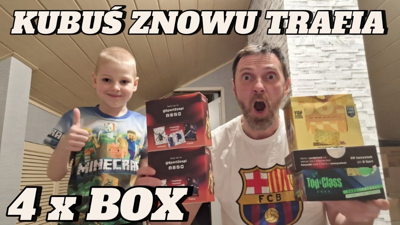 OTWIERAMY SASZETKI Z 4 BOX&Oacute;W - KUBA ZNOWU TRAFIA JAK ON TO ROBI 😀