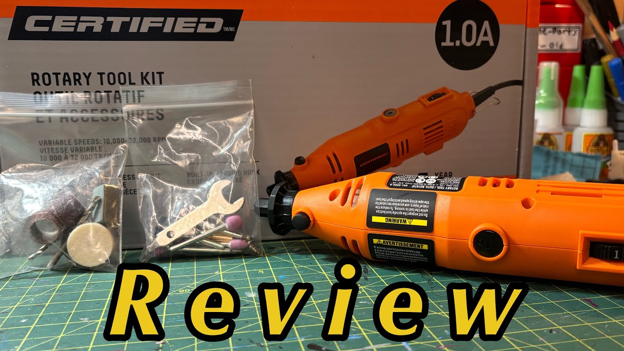 Certified Dremel rotary tool review, (PS look in des)