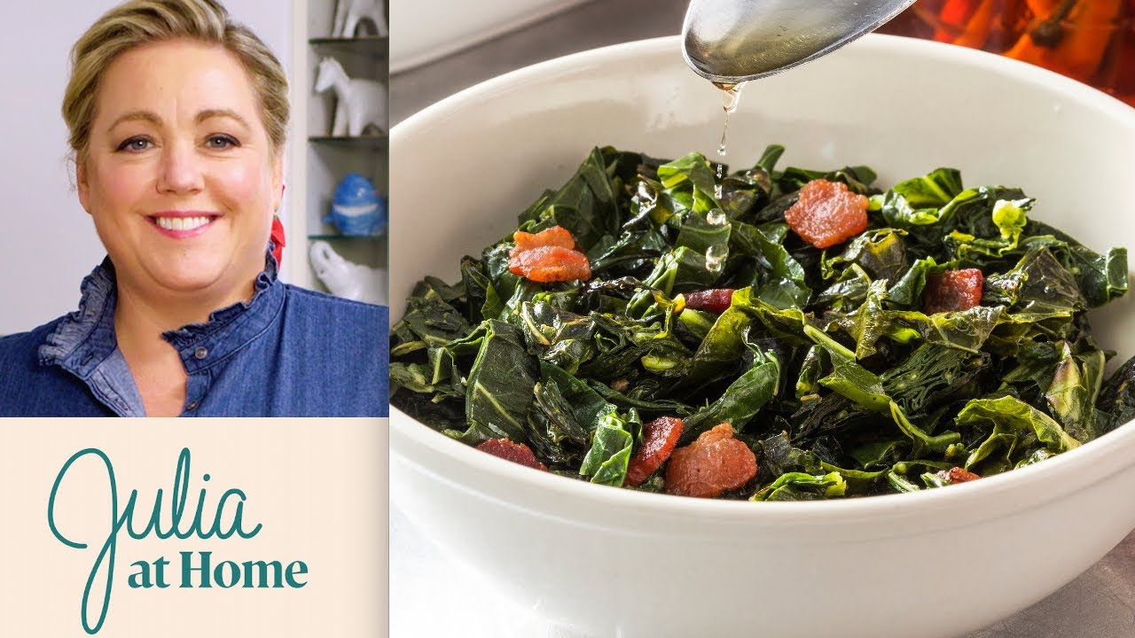 Как быстро приготовить листовую капусту с уксусом из острого перца | Julia At Home