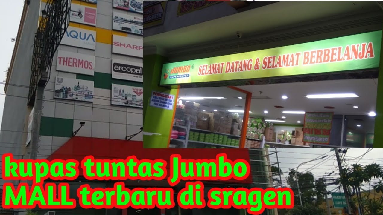 Review JUMBO - Mall terbaru di  sragen