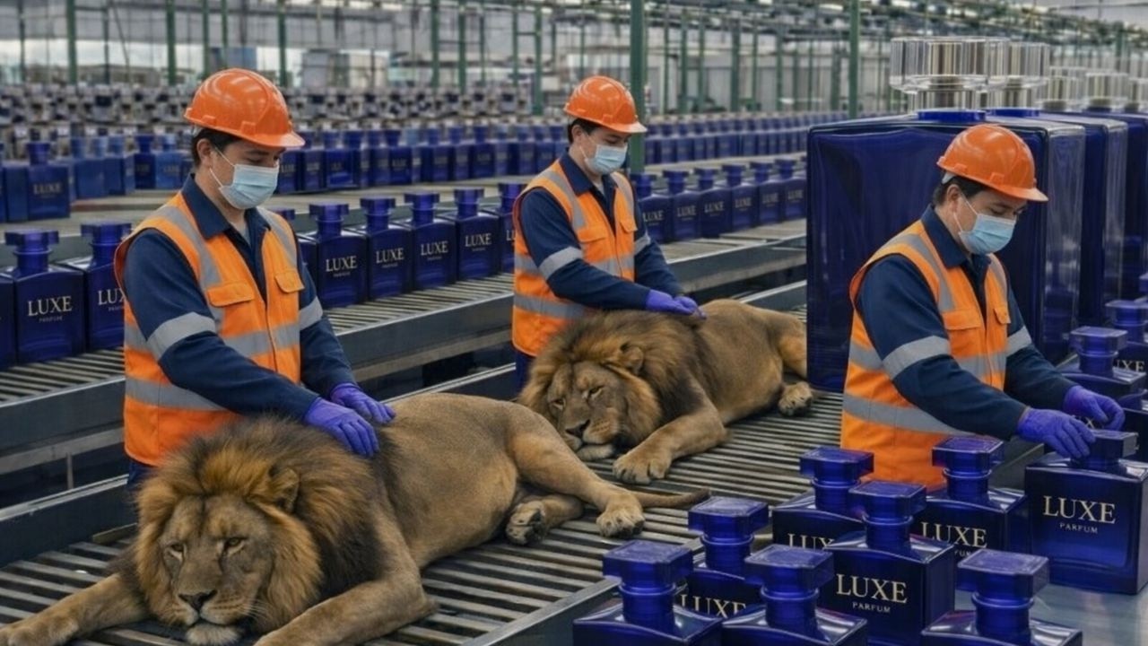 Inside The Million Dollar Lion Perfume Production